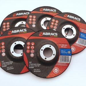 ABRACS Proflex Metal Grinding Disc - 115X6X22.23mm Pack of 10