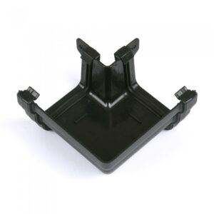 BRETT MARTIN Cascade 106mm Prostyle Cast Iron Style Gutter 90 Degree Angle (External) - Black BR088ECI