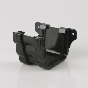 BRETT MARTIN Prostyle Gutter Union Bracket BR84 - Black 106mm