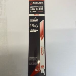 ABRACS RBS1122EF Reciprocating Saw Blade 225mm x 19mm x0.9mm 5pcs