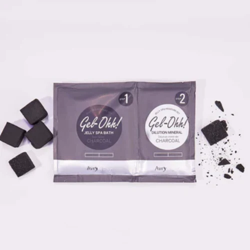 GEL-OHH ! JELLY SPA BATH PEDICURE SET Charcoal - Image 2
