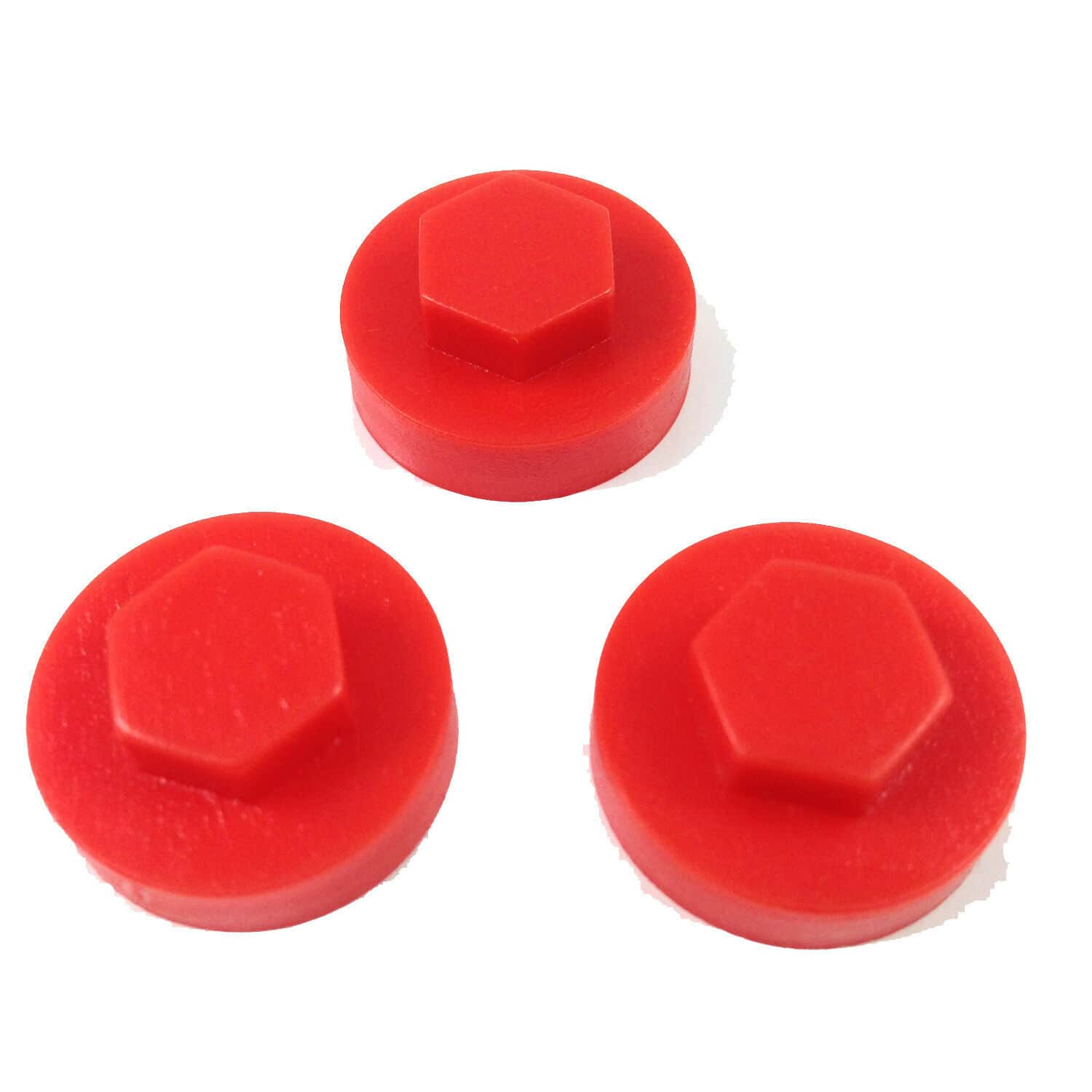 19mm Hexagonal Hex Tek Screw Cover Caps - Image 11