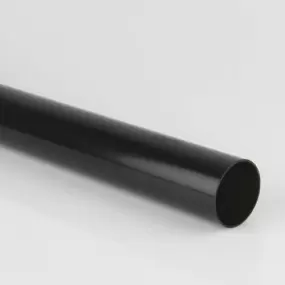 Brett Martin 68mm Round 4m Downpipe (BR203) Black ( COLLECTION ONLY )