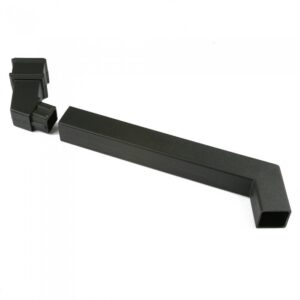 Item Code: BR5000CI     65mm Square Cast Iron Style PVCu Adjustable Downpipe Offset BR5000CI