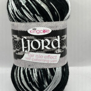 King Cole Fjord Anti Pilling 100% Acrylic Dk Yarn Shade 4924 Lista 6 X 100g Balls Bundle