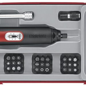 Teng Tools TTSD39 - 1/4" Drive Torque Screwdriver Set in Tray - 39pcs