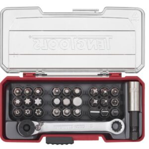 Teng Tools TJ1429 Bit Set With Belt Clip Mixed 29 Pieces
