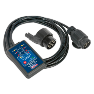 SEALEY TST22 Towing Socket Tester 13-Pin 12V - DVSA Approved