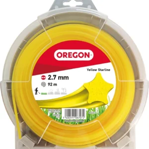 OREGON STARLINE Yellow Nylon Strimmer Line 2.7mm x 92m Trimmer Line 69-432