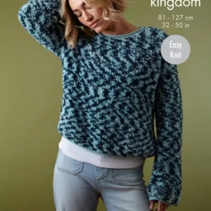 Sweater and Cardigan knitted in Animal Kingdom King Cole Pattern P6552