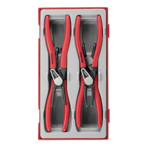 Teng Tools TT474-7E – PRO Mega Bite 7″ Spring Return Circlip Plier Set (19-60mm)